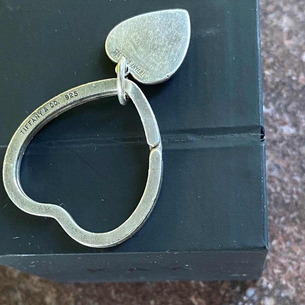 Tiffany & Co. Silver Heart Keychain